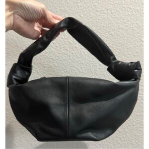 Bottega Veneta Double Knot Mini Top Handle Bag in Black